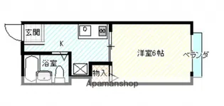 広島県広島市安佐南区安東1丁目【アパート】の間取り