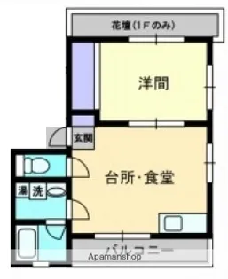 広島県広島市南区皆実町5丁目【マンション】の間取り