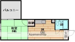 広島県広島市東区戸坂惣田1丁目【マンション】の間取り