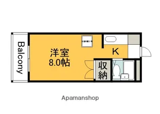 広島県広島市佐伯区三宅3丁目【マンション】の間取り