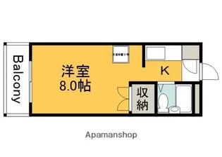 広島県広島市佐伯区三宅3丁目【マンション】の間取り