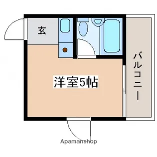 広島県広島市西区己斐西町【マンション】の間取り