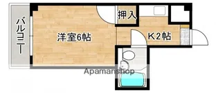 広島県広島市中区南千田東町【マンション】の間取り