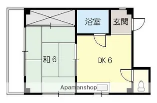 広島県広島市南区出汐1丁目【マンション】の間取り