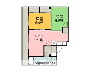 上村ビル【302号室】の間取り