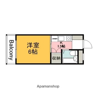広島県安芸郡海田町昭和中町【マンション】の間取り