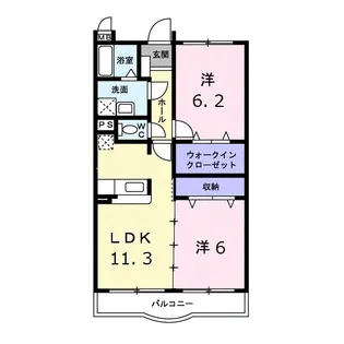 シェーネ・F【3階】の間取り