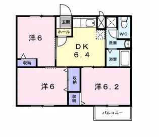 アーバン落合3【2階】の間取り