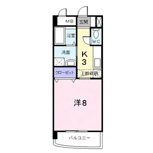 サニーヒルズK【3階】の間取り