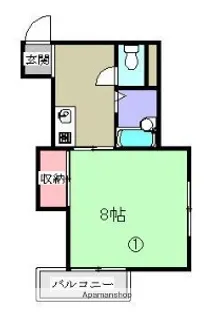 広島県広島市南区翠5丁目【マンション】の間取り