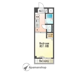 広島県広島市安佐南区伴東3丁目【マンション】の間取り