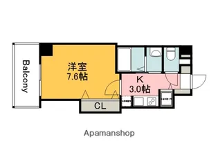 クレスト池之子【6階】の間取り