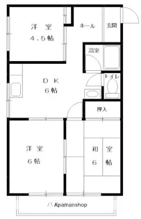 広島県広島市佐伯区八幡4丁目【マンション】の間取り