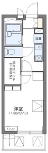 レオパレスさくらⅡ【2階】の間取り