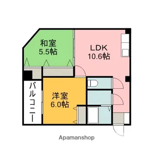 中村ビル【3階】の間取り