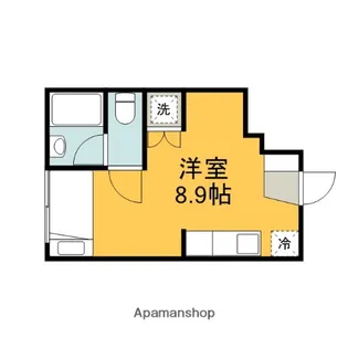 広島県広島市佐伯区五日市中央4丁目【アパート】の間取り