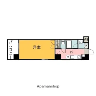 ウイング昭和町【7階】の間取り