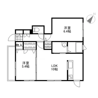 広島県広島市安佐北区深川3丁目【アパート】の間取り