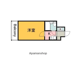 アメニティ可部(旧アクアコート可部)【5階】の間取り