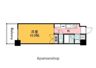 ラメール舟入【2階】の間取り