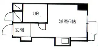 チサンマンション広島【519号室号室】の間取り