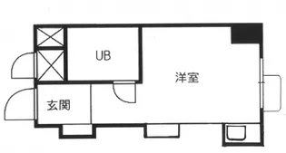チサンマンション広島【722号室号室】の間取り