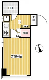 FORWEST段原(フォーウエスト段原)【403号室号室】の間取り