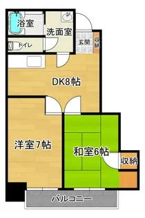 広島県広島市中区本川町1丁目【マンション】の間取り