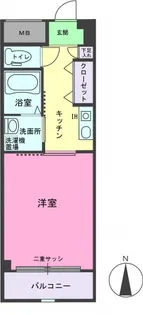 第2中村ビル【301号室号室】の間取り