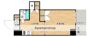 広島県広島市南区松川町【マンション】の間取り