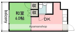 広島県広島市佐伯区五日市中央5丁目【マンション】の間取り