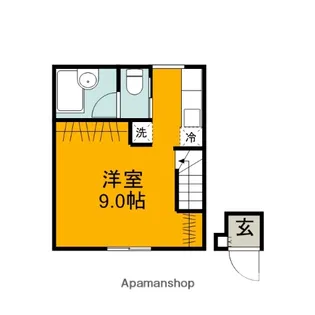 広島県廿日市市串戸2丁目【アパート】の間取り