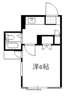 Mビル2【4階】の間取り