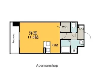 サムティレジデンス平和大通り【15階】の間取り