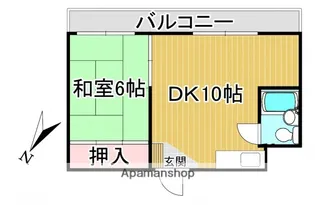 広島県広島市西区井口2丁目【マンション】の間取り