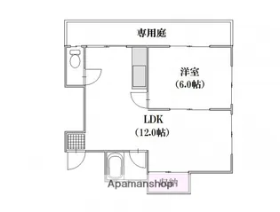 広島県広島市西区井口明神1丁目【アパート】の間取り