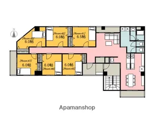 シェアサイト住吉【46号室】の間取り