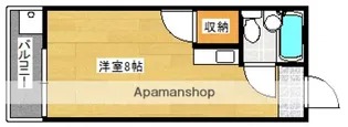 広島県広島市西区三篠町2丁目【マンション】の間取り