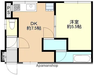 鹿籠コーポラス【2階】の間取り