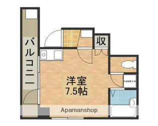 広島県広島市東区牛田東4丁目【マンション】の間取り