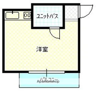 広島県広島市南区宇品御幸1丁目【マンション】の間取り