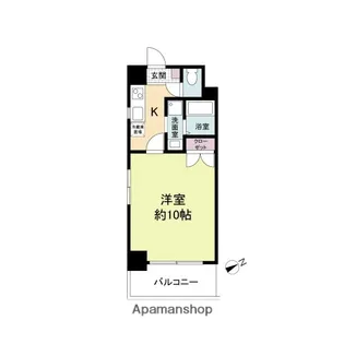 広島県広島市西区中広町2丁目【マンション】の間取り