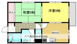 広島県広島市南区旭2丁目【マンション】の間取り