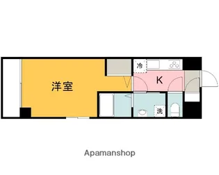 広島県広島市西区三篠町3丁目【マンション】の間取り