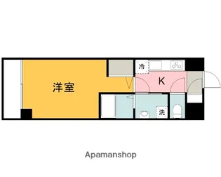 広島県広島市西区三篠町3丁目【マンション】の間取り