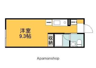 広島県広島市西区井口鈴が台2丁目【アパート】の間取り