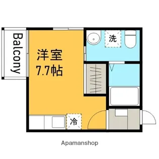 広島県廿日市市城内1丁目【アパート】の間取り
