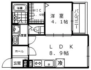 MAISON DE UNICO (メゾンドユニコ)【203号室号室】の間取り