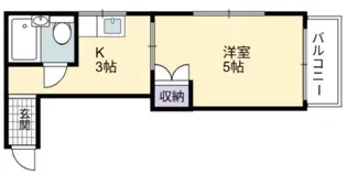 キュービック30【304号室号室】の間取り