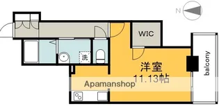 ソフィアコート江波南【4階】の間取り